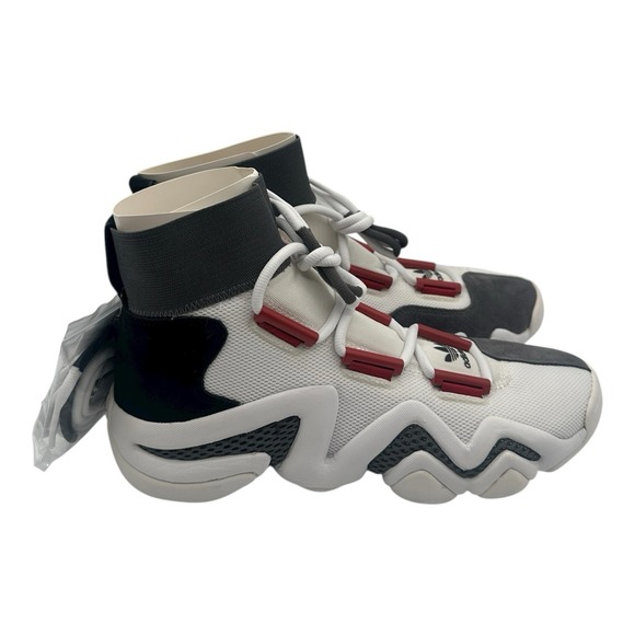 Adidas Crazy 8 AD Shoes Mens Sz 9 White Grey Red High‎ Top Sneakers AC7737 main image 10